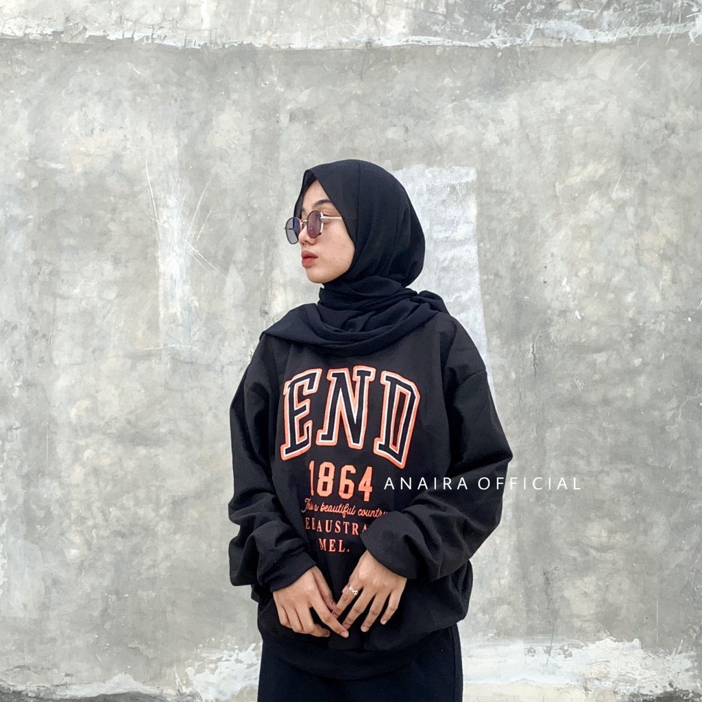 END SWEATER OVERSIZE PRIA WANITA SWITER CREWNECK