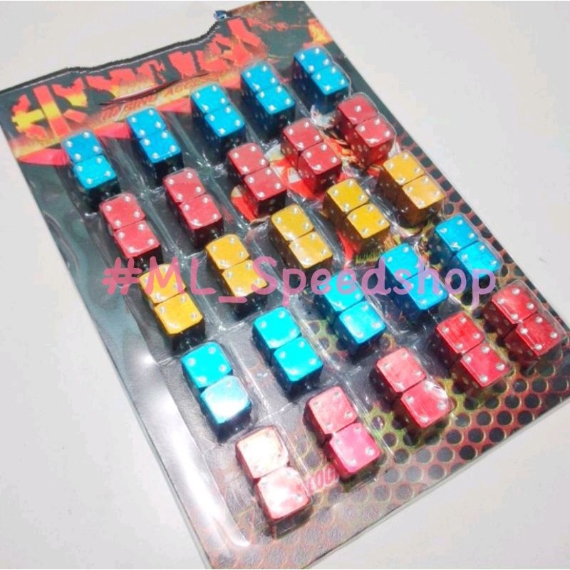 Tutup Pentil Dadu Cnc Sepasang