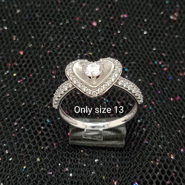 Cincin Emas 17 K - Putih 2.55gr Kadar 750 - 2284