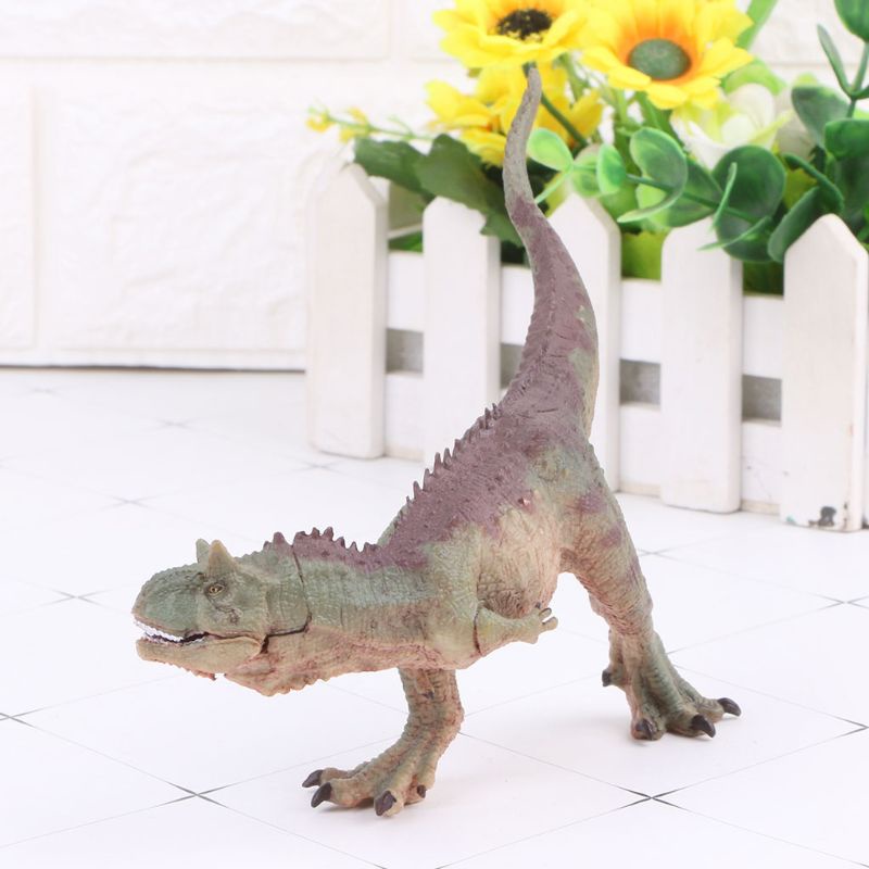 Mainan Action Figure Dinosaurus Mary Carnotaurus Model Edukasi Anak Wayang Tangan