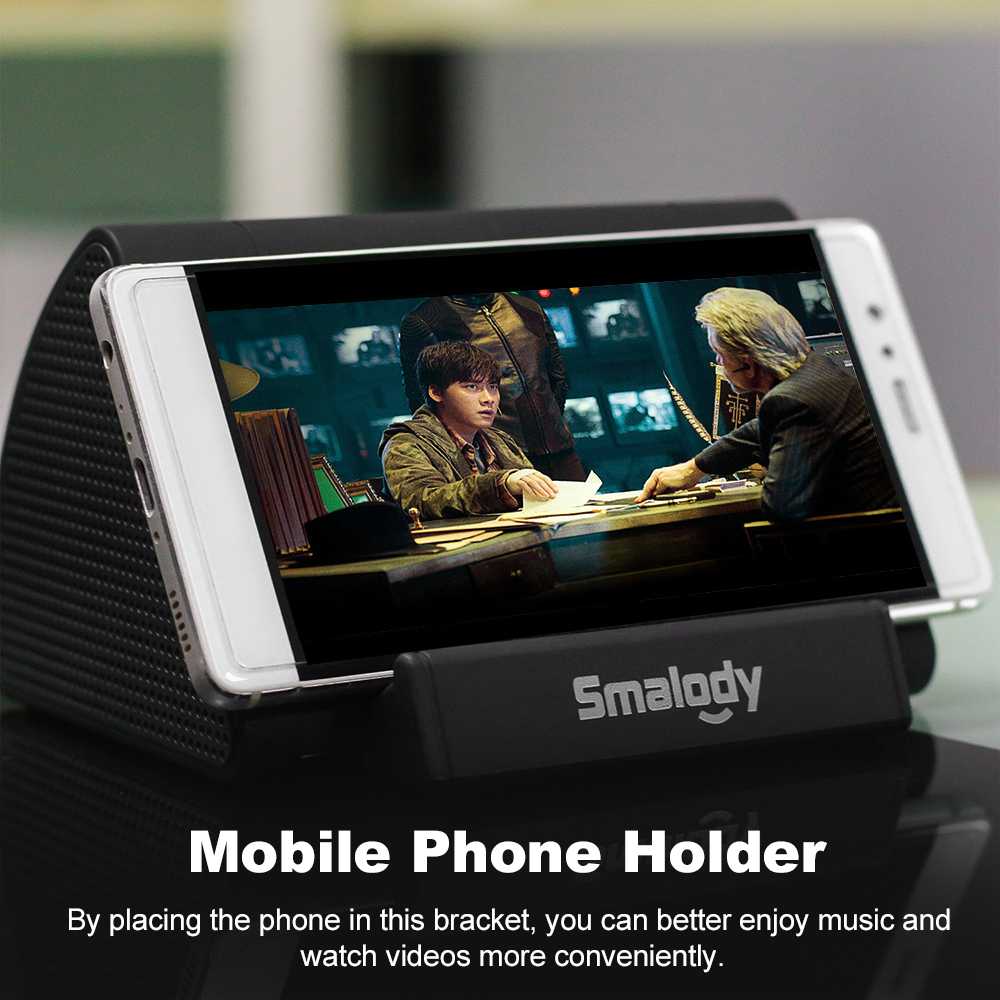 Smalody Wireless Portable Speaker Amplifier Smartphone Stand - SL-30