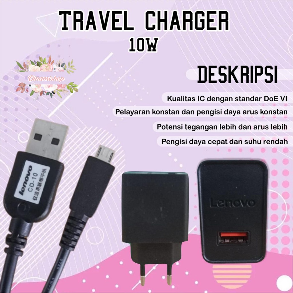 Charger Cashan Lenovo Fast Charging Micro USB a6000 a7000 k6note DS3579
