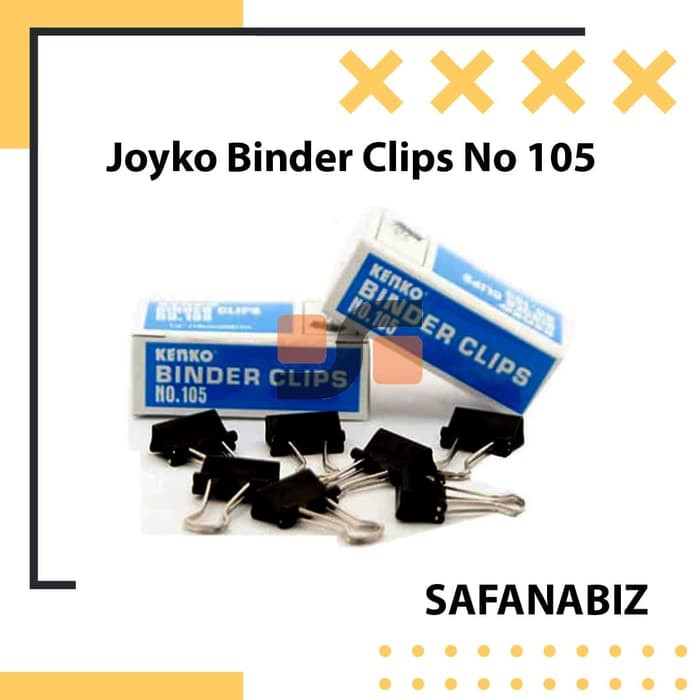 

Binder Clip Clips Kecil 105 Joyko Harga Grosir ATK Terdekat 2020