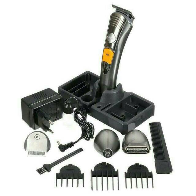 HAIR CLIPPER Alat Cukur Grooming Kit 7 In 1 Rechargeable (TP)