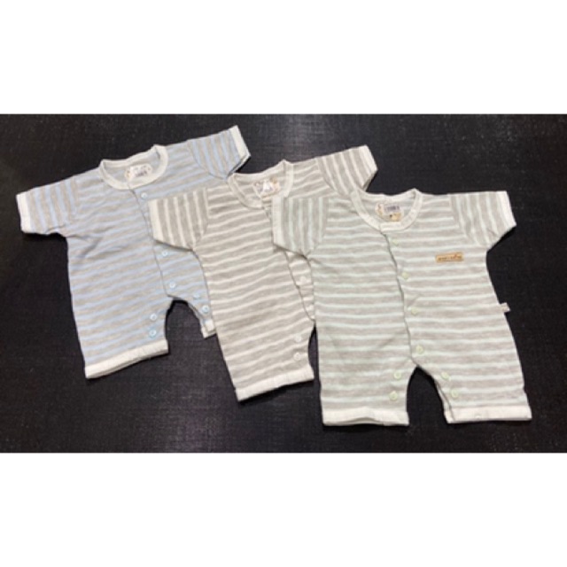 CHIYO BABY BAJU KODOK / ROMPER PENDEK 0-3 BULAN