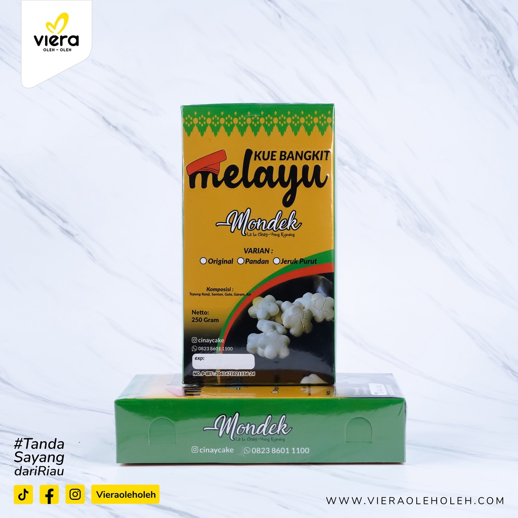 

Kue bangkit melayu mondek