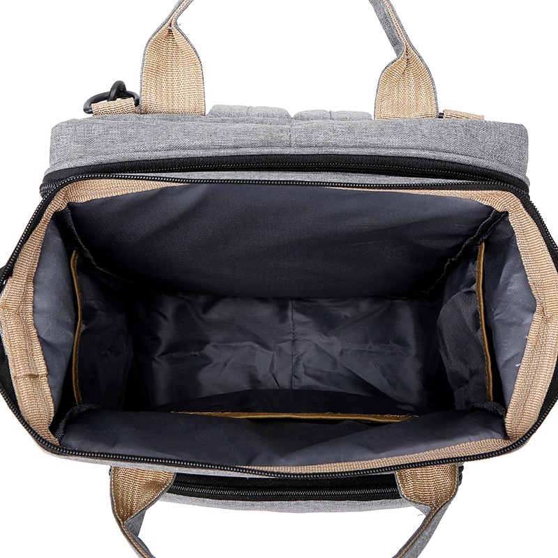 Tas Bayi Multifungsi Tempat tidur lipat Baby diapers bag Perawatan tas Perlengkapan Ransel Backpack [READY STOCK]