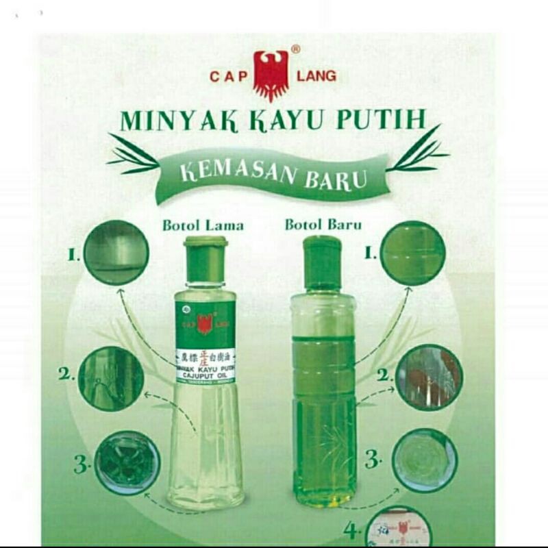 MINYAK KAYU PUTIH CAPLANG 210ML JUMBO