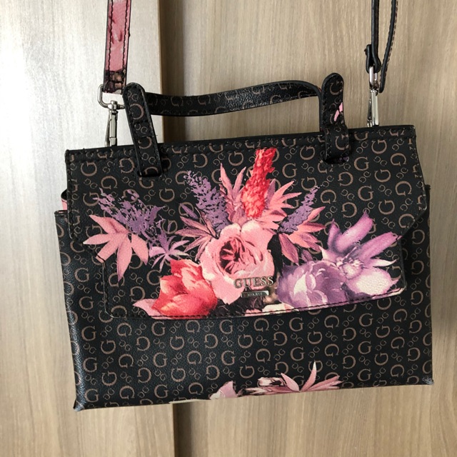 (PRELOVED) Tas Guess ORI Motif bunga