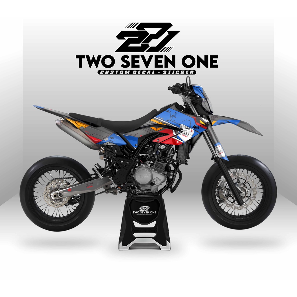 DECAL YAMAHA WR 155 FULL BODY/SUPERGLOSSY/PREMIUM/CUSTOM/VARIASI GUNDAM RX-78