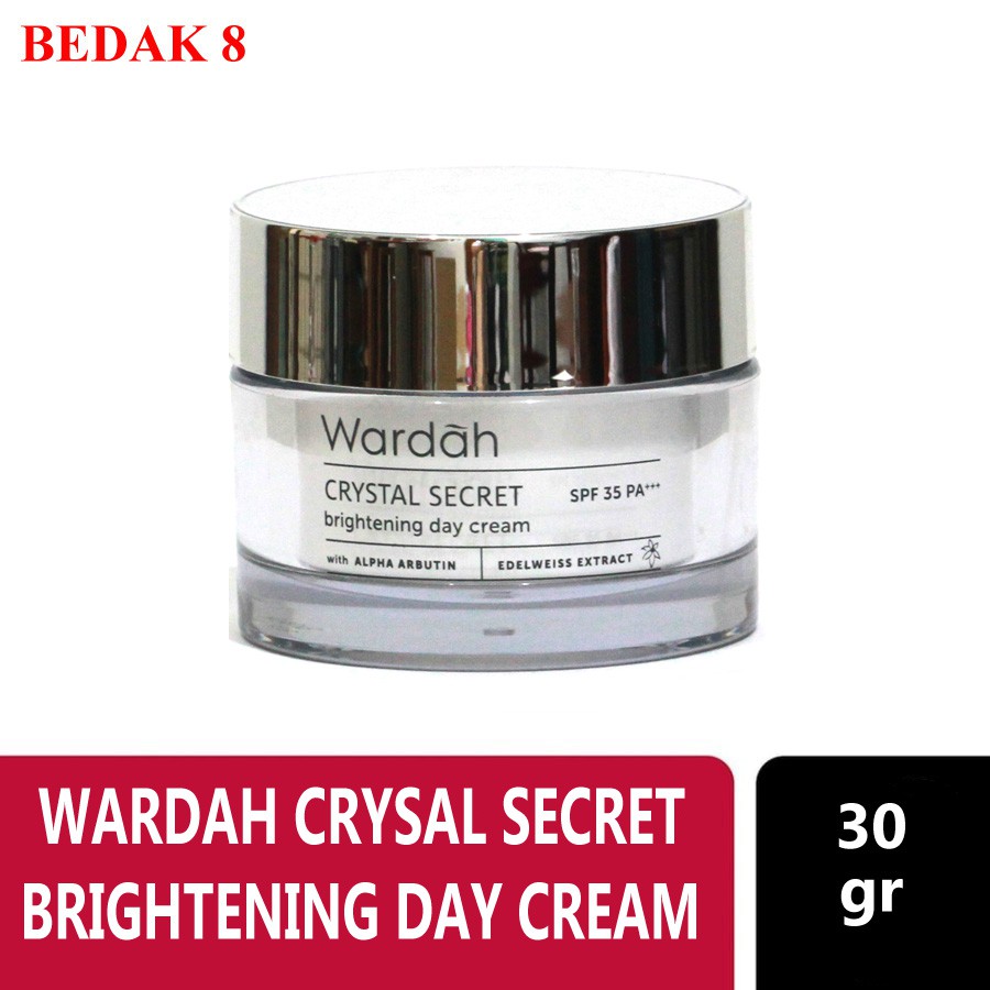 Wardah White Secret Day Cream 30 g/ Wardah Crystal Secret Brightening Day Cream