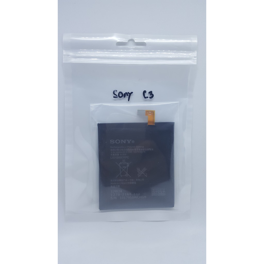 Batre Battery Baterai Sony Xperia C3 - T3 Original 100% - Baterai Sony Xperia C3 - T3 Origial 100%