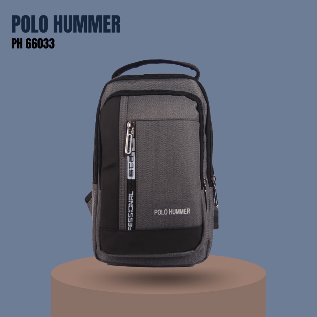 Tas Selempang Pria Crossbody - Slingbag Import POLO HUMMER