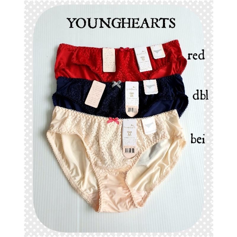 CELANA DALAM / CD WANITA YOUNGHEARTS 366