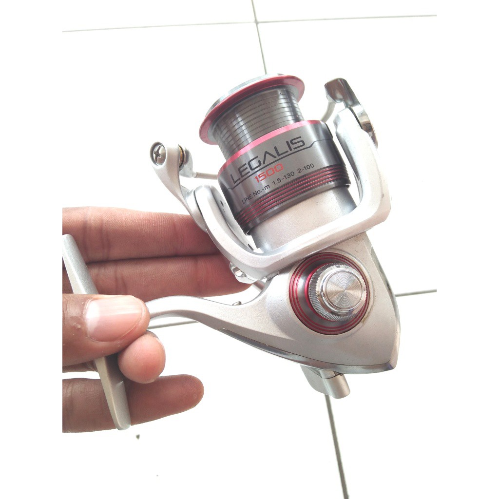 Spinning Reel Daiwa Legalis 1500 drag 2 kg reel kecil
