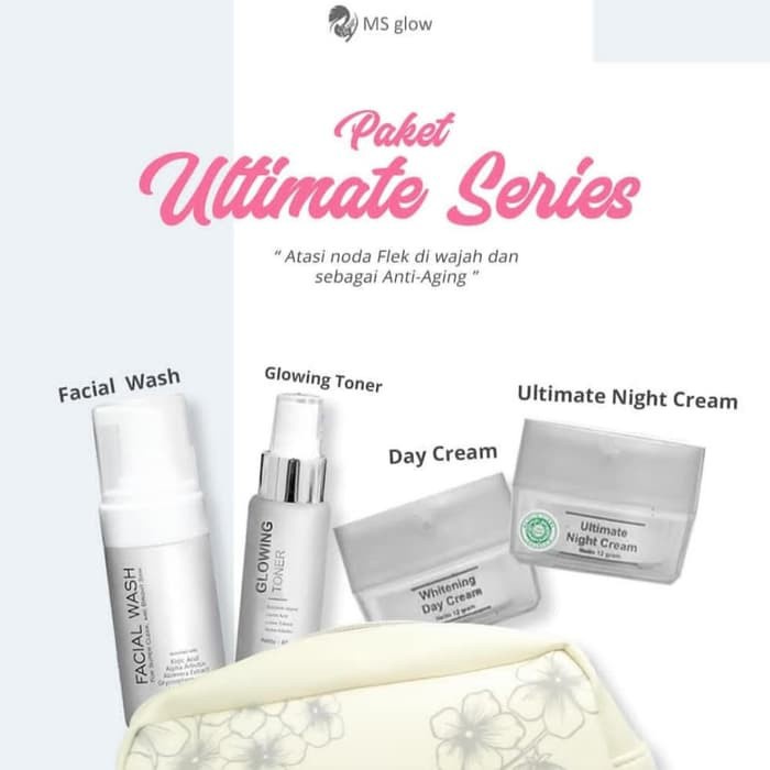 (flek series) MS GLOW ULTIMATE SERIES SET LENGKAP