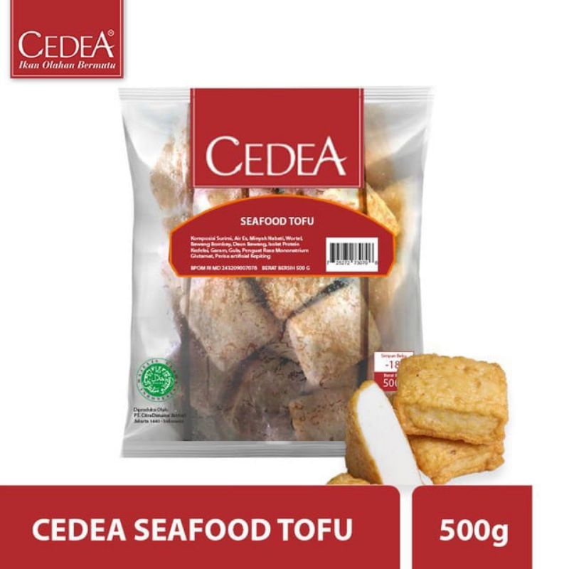 

CEDEA SEAFOOD TOFU 500GR
