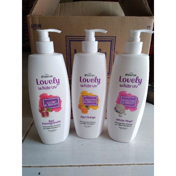 handbody emeron lovely white 500ml