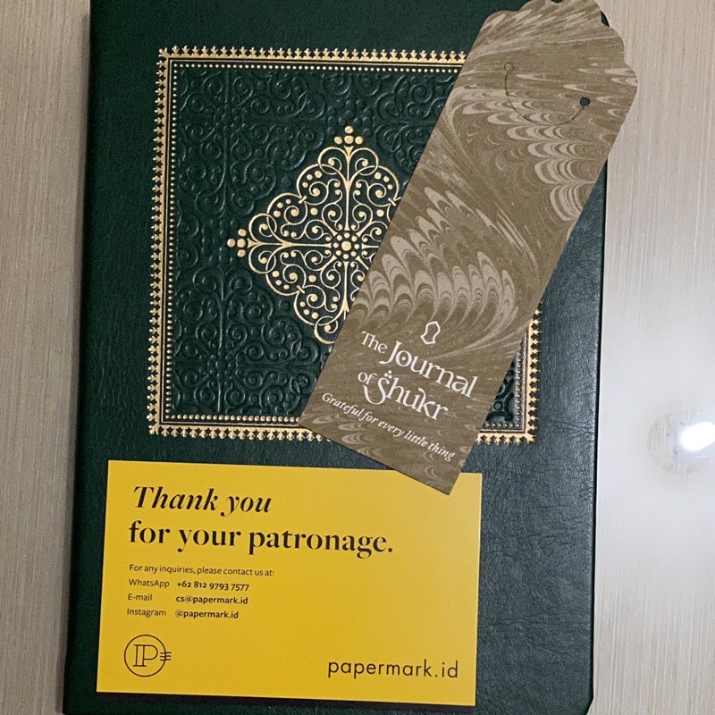 

The Journal Book of Shukr