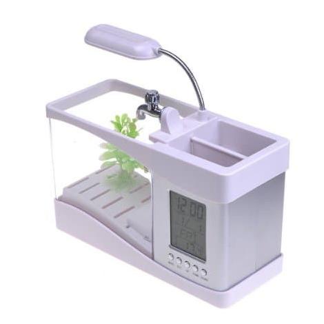 

Usb Aquarium Mini + Jam Kalender Digital + Box Alat Tulis Am820842