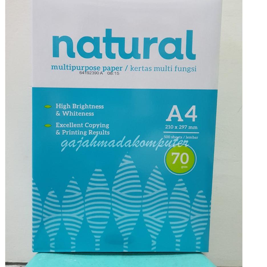 

[KW439] Kertas HVS A4 70 gr 70 gsm 70gram NATURAL [pc -436]