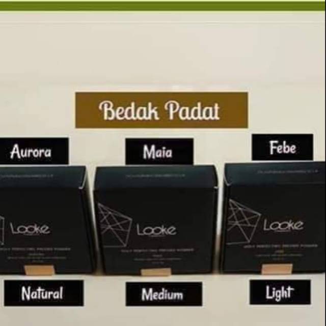 Bedak padat looke nasa