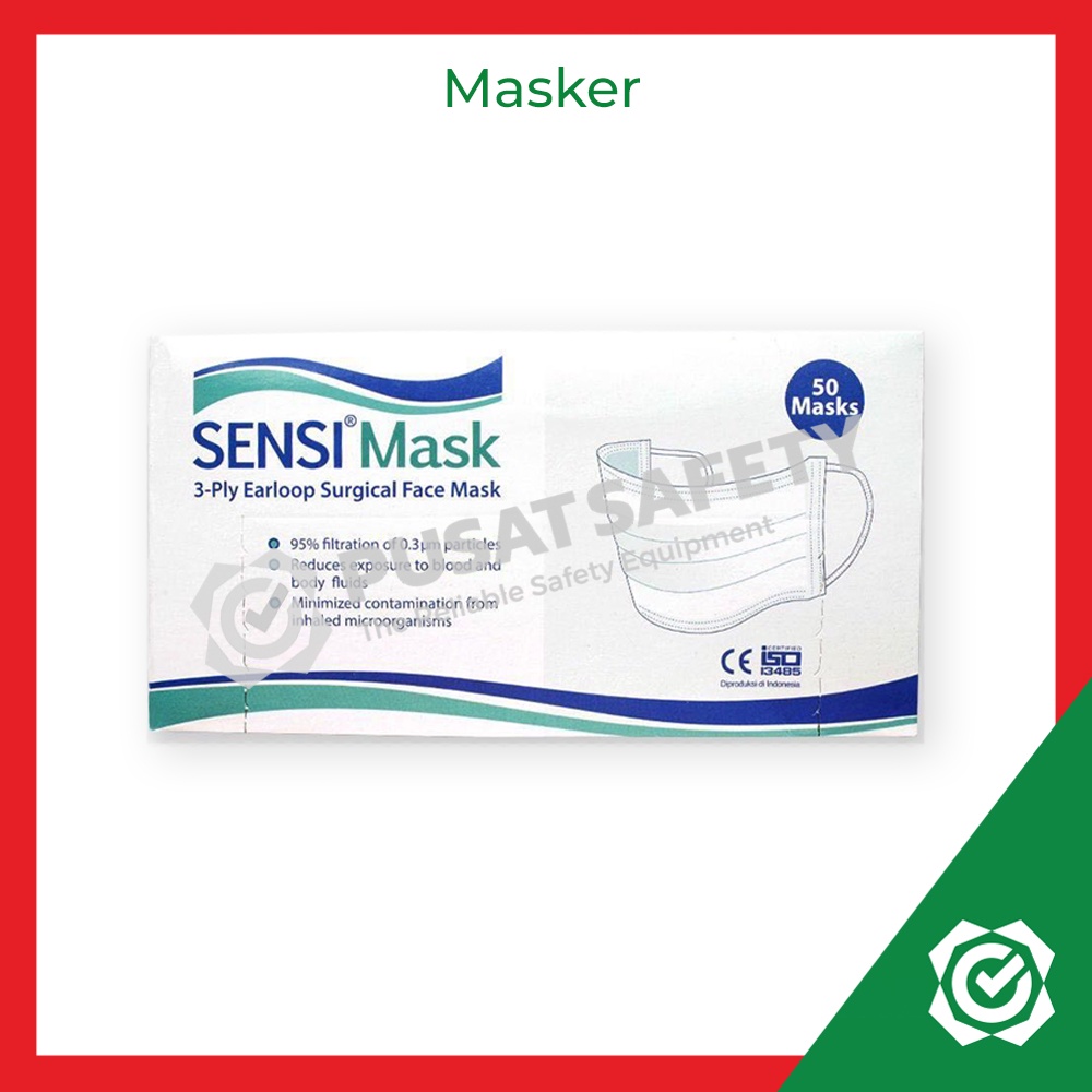 Masker 3ply Sensi Earloop