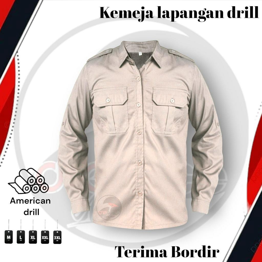 Kemeja PDL/PDH Tactical Net TV Cowok &amp; Cewek Lengan Panjang/Kemeja Outdoor/ Kemeja Hiking/Kemeja Lapangan