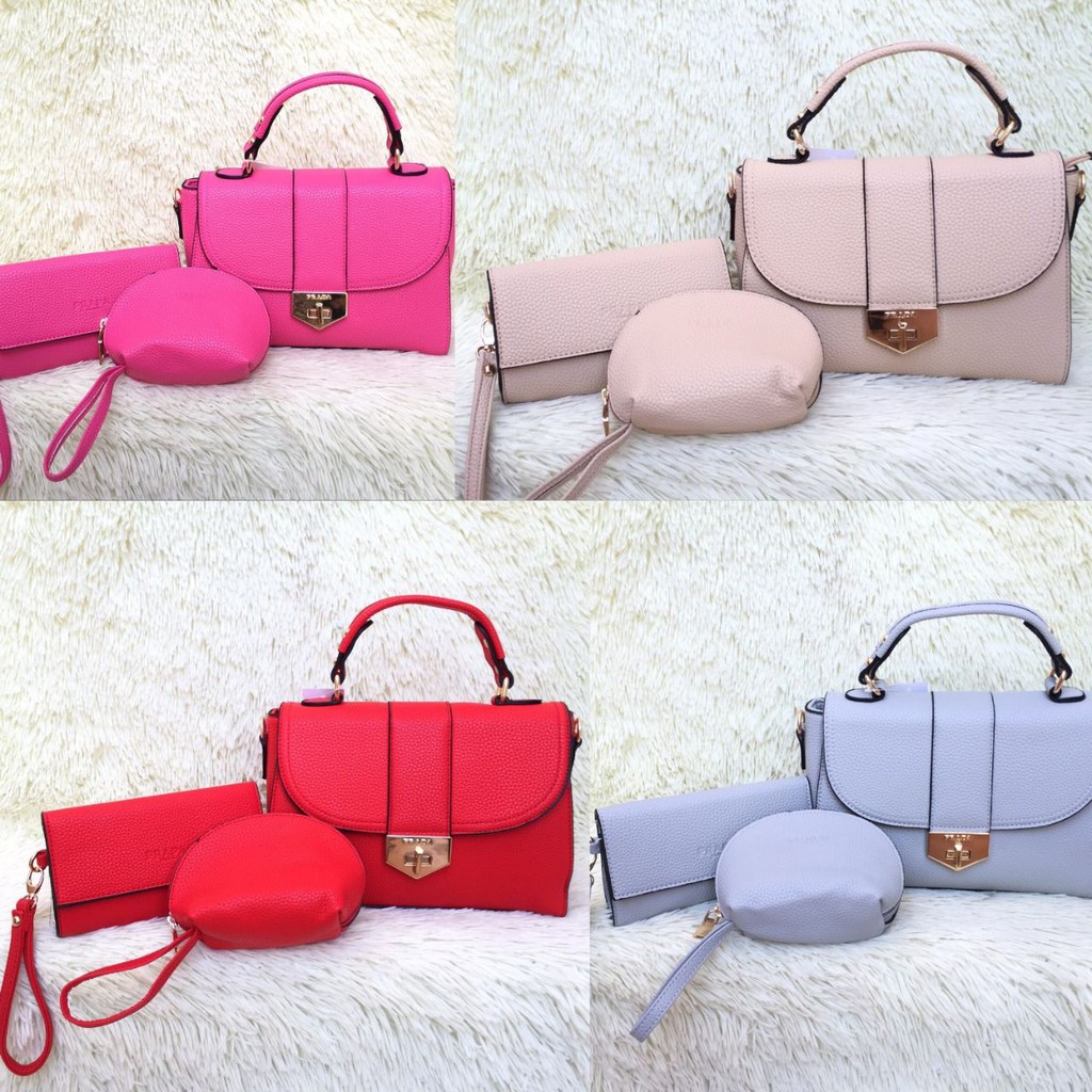 Jual Tas Impor Prada 3in1 (Restock!) Shopee Indonesia