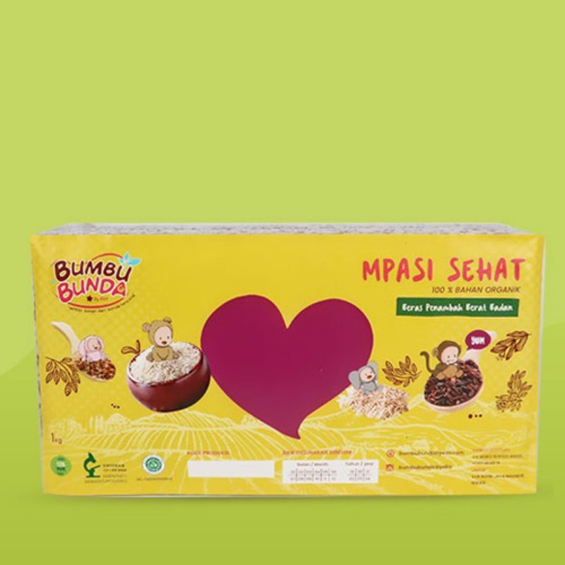 

BUMBU BUNDA BERAS PENAMBAH BB DAN NUTRISI TINGGI 1KG