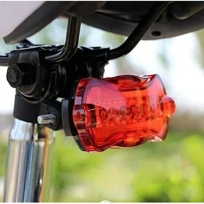 BAROKAH GAMIS BICYCLE LAMP WATERPROOF LAMPU BELAKANG SEPEDA LED ANTI AIR