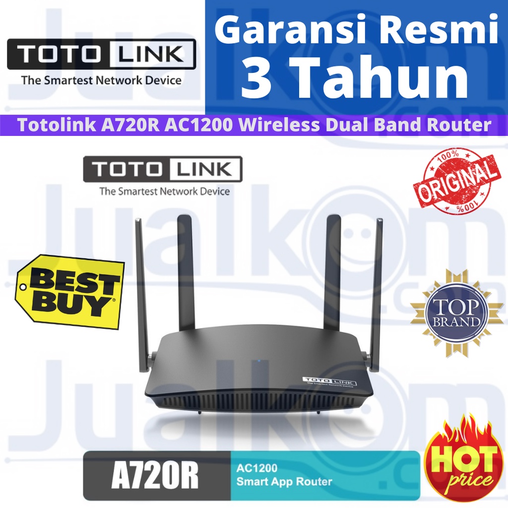 Totolink A720R AC1200 Wireless Dual Band Router