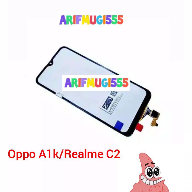 Touchscreen Layar Sentuh Oppo A1K Realme C2 Original