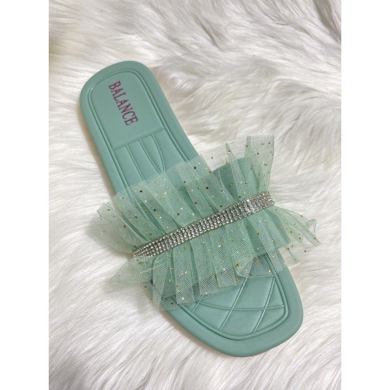 Sandal Wanita Balance 1176-45 Slop Jelly Kain Pita BLC 1176 Original Rubber Empuk Lentur Cantik Nice