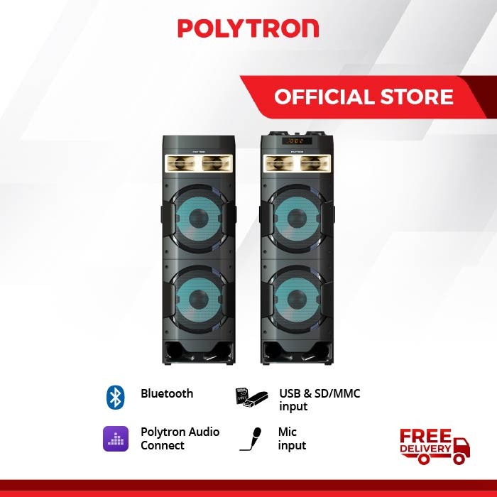 POLYTRON Active Speaker PAS 10D28 / PAS10D28 Spiker Aktif