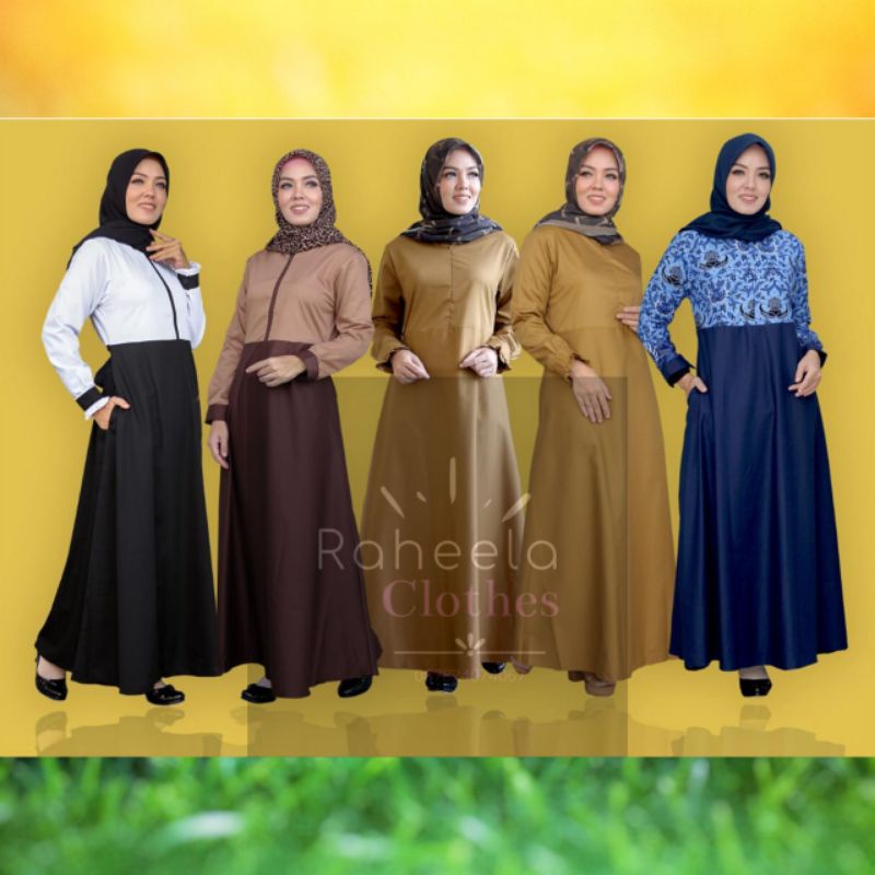 Gamis Kantor | Gamis Kerja Muslimah | Gamis Kantor Syari | Gamis Syari | Seragam PNS | Baju ASN | Ga