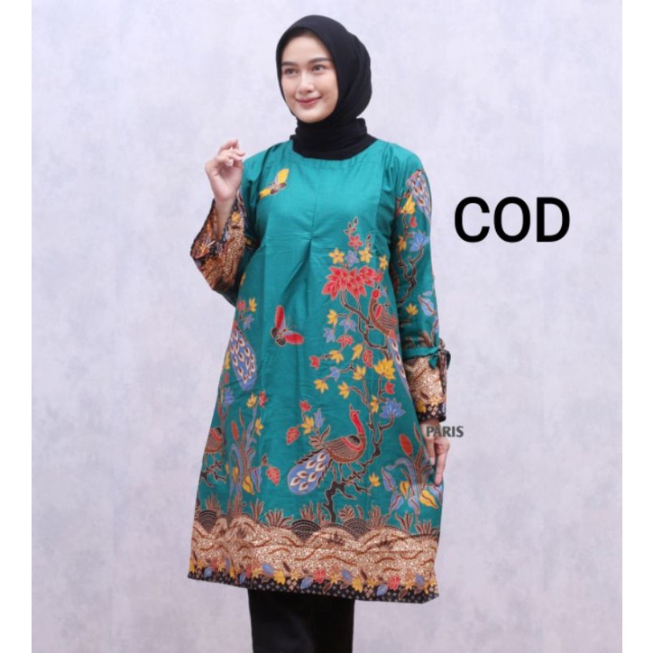 Tunik Batik Wanita Elegan Atasan Batik Jumbo Modern Kekinian | Batik Tunik Terbaru 2022 | Baju Kanto