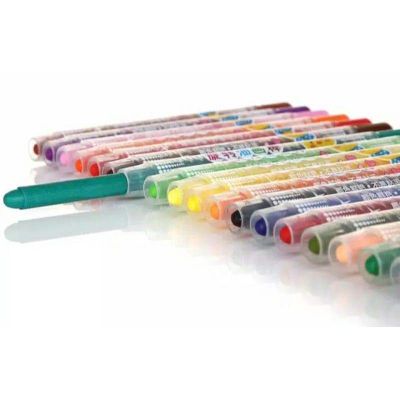 Washable Roller Oil Pastels - Crayon Bisa Dihapus Dicuci