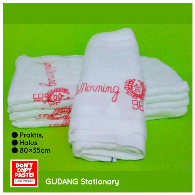 Handuk Leher Putih GOOD MORNING [ 1 pcs ]