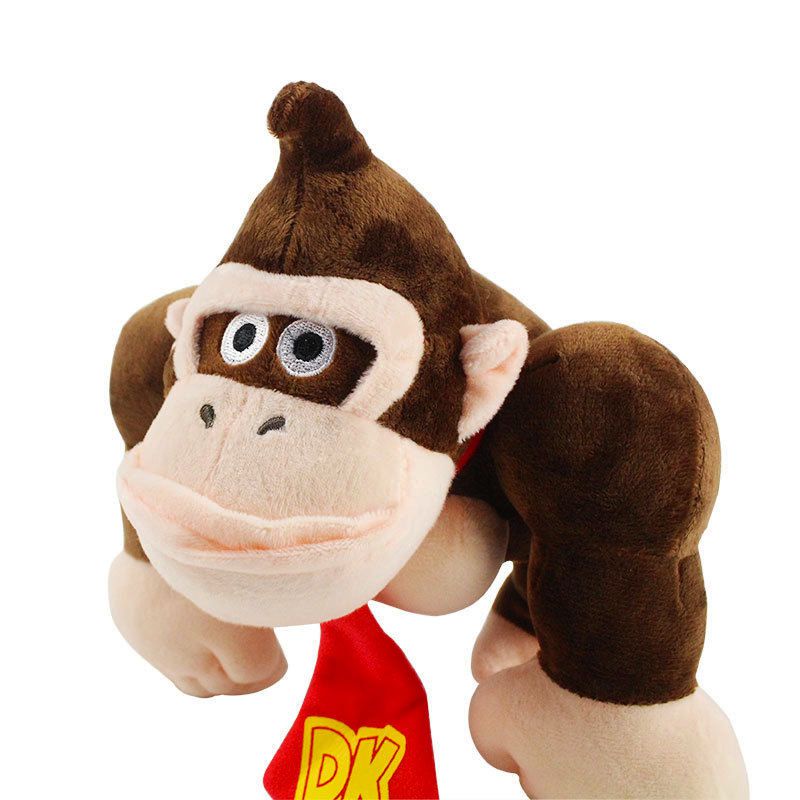 Donkey Kong 9.8 Inch Super MarioBros Mainan Mewah Boneka Lembut Hadiah Anak Boneka