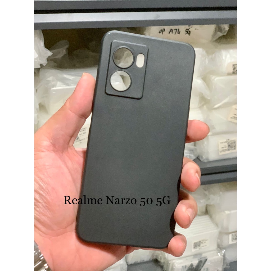 SoftCase Realme C55/C33/C30/Narzo 50 5G/Realme Gt Neo 3/8 4G/8 5G/C20/C11/C21/C25 / GT3  Macaron Black TPU Full Black matte Protection Camera Non Slip Premium case