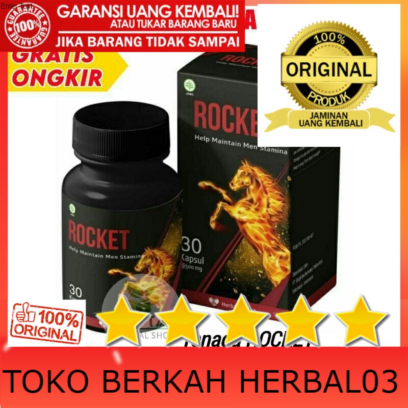 100% ASLI ROCKET OBAT KUAT PRIA 100% ORIGINAL AMPUH PENAMBAH STAMINA