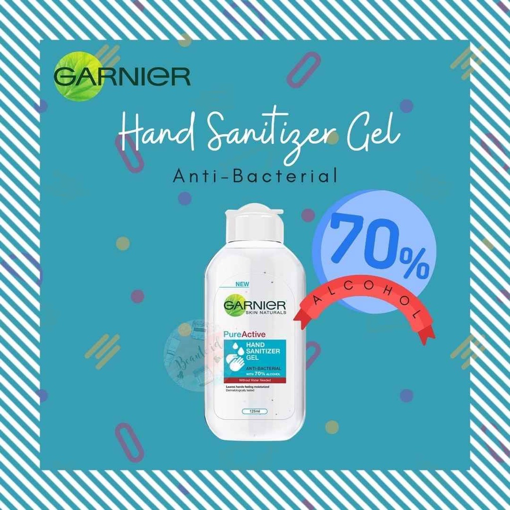 Garnier Pure Active Hand Sanitizer Gel 70% Alkohol (Anti-Bacterial Hand Gel)