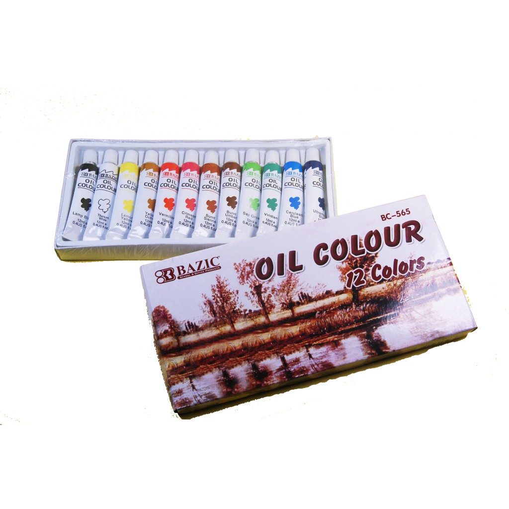 

Cat Minyak Bazic 12 warna