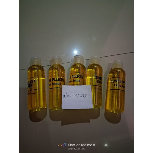 TONER PELICIN GLOW WHITENING EXTRA LEMON 100ml