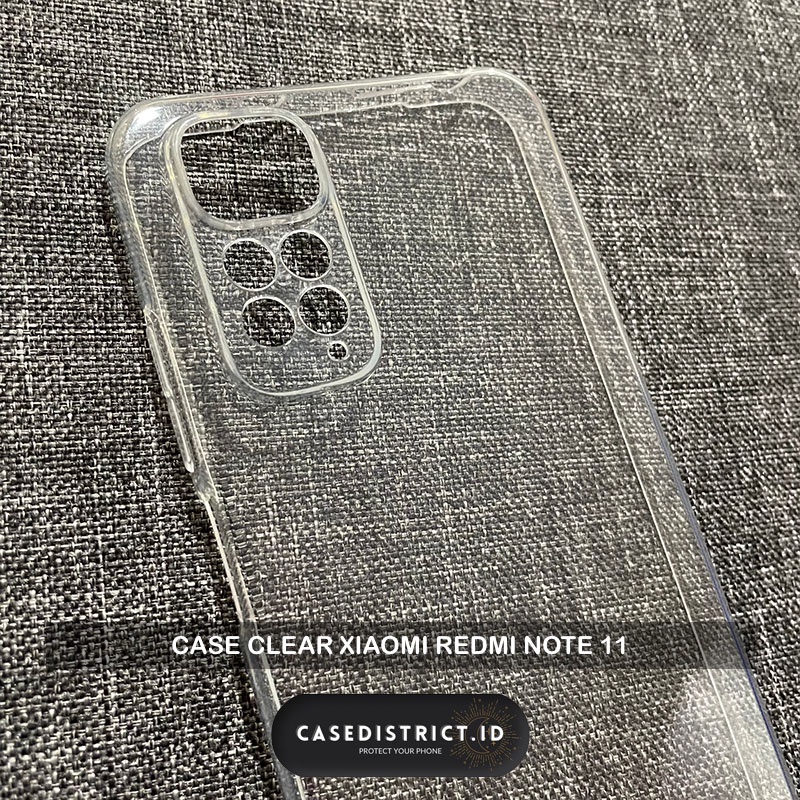 C/C- CSING Case Clear Premium XIAOMI REDMI NOTE 11 4G Casing Soft Bening Silicon Cover