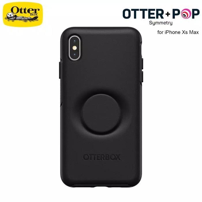 Case Iphone Xs Max Otterbox + Pop Symmetry Black Original
