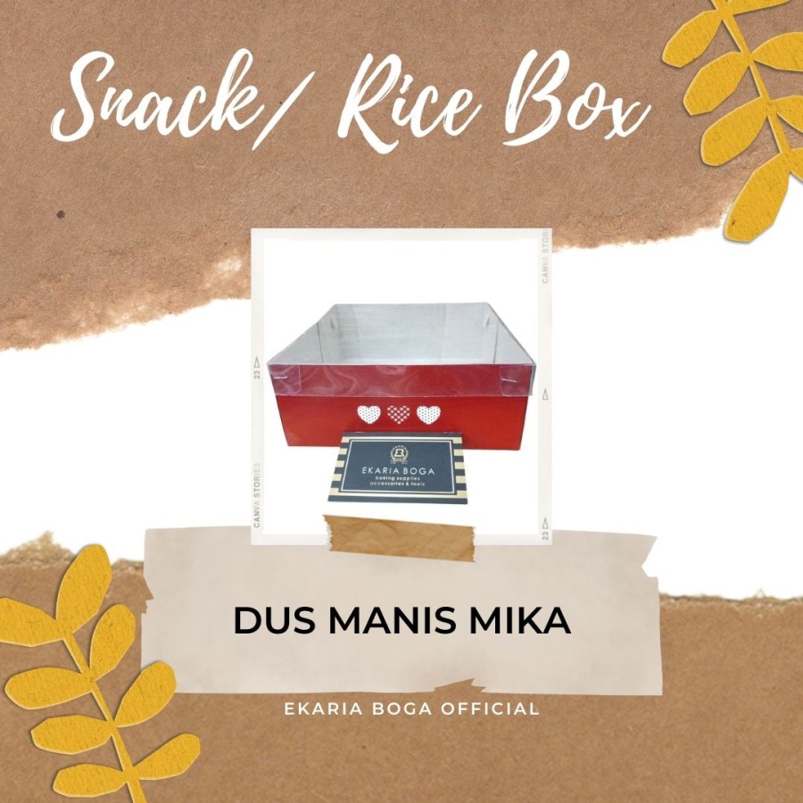 TART BOX | DUS KUE/TART MANIS MIKA