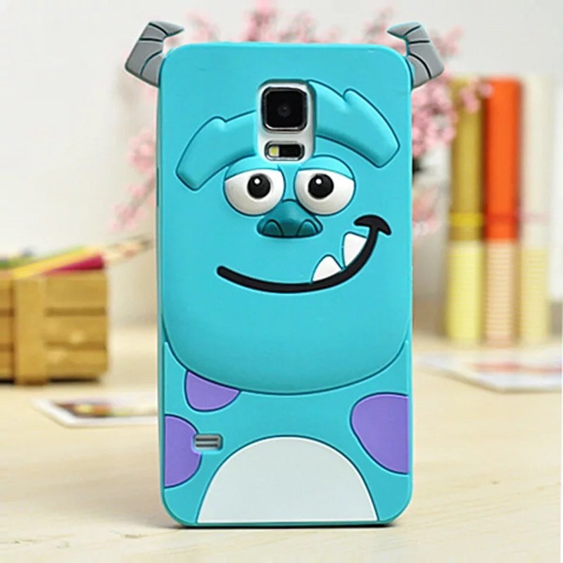 Silicon 3D Sulley For SAMSUNG   S7 G530 silikon tebal karakter lucu / case anak anak warna biru / pelindung hp