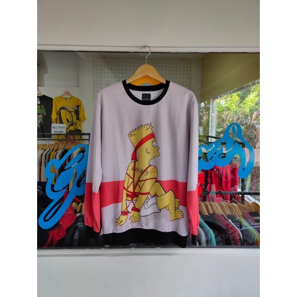 CREWNECK THE SIMPSONS SECOND ORI SIZE XL